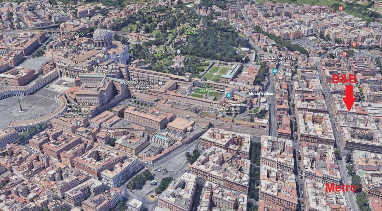 Maria In Vaticano 2 Orchidea Hotell Roma Eksteriør bilde