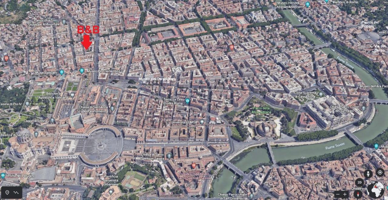 Maria In Vaticano 2 Orchidea Hotell Roma Eksteriør bilde